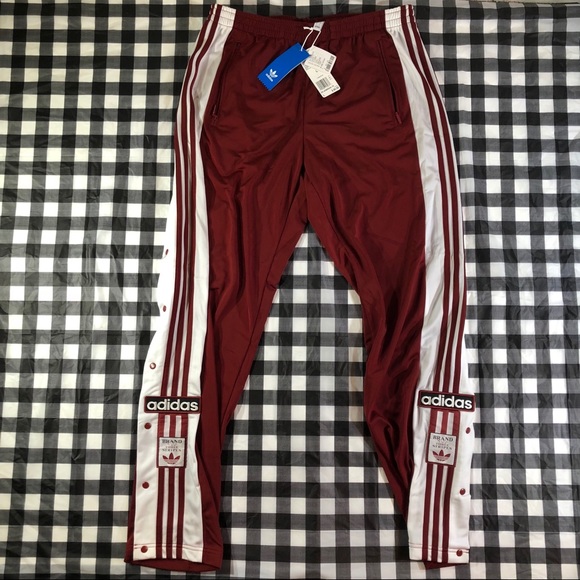 adidas Other - Adidas Track Pants Tear Off Button Sweat Pants